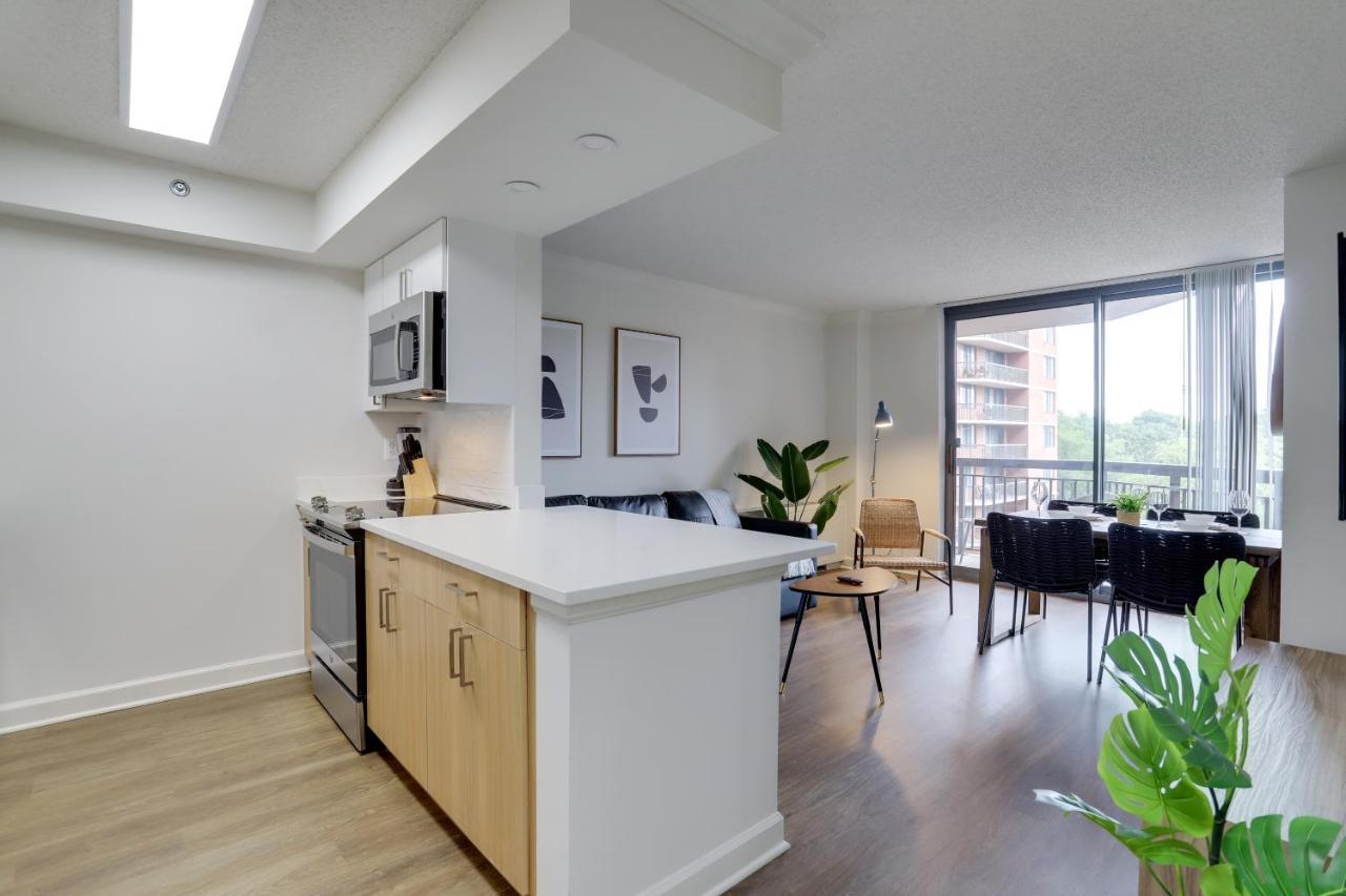 Modern & Charming Apt With Rooftop @Pentagon City Arlington Exteriör bild