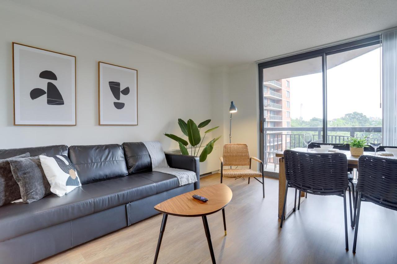 Modern & Charming Apt With Rooftop @Pentagon City Arlington Exteriör bild